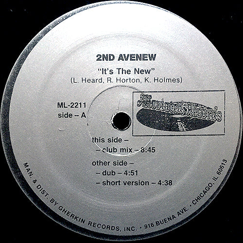 2ND AVENEW // IT'S THE NEW (3VER)