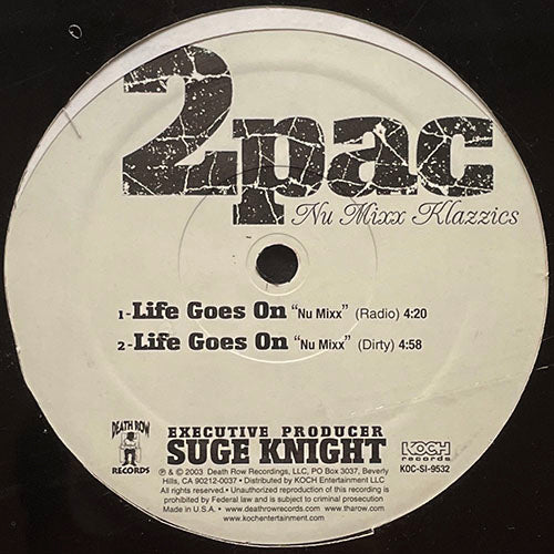 2 PAC // LIFE GOES ON (2VER) / 2 OF AMERIKAZ MOST WANTED (2VER)