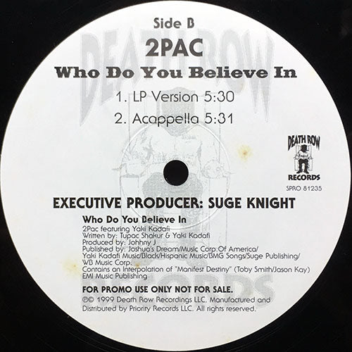 2 PAC // WHO DO YOU BELIEVE IN (4VER)