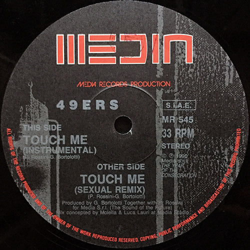 49ERS // TOUCH ME (SEXUAL REMIX) / INST