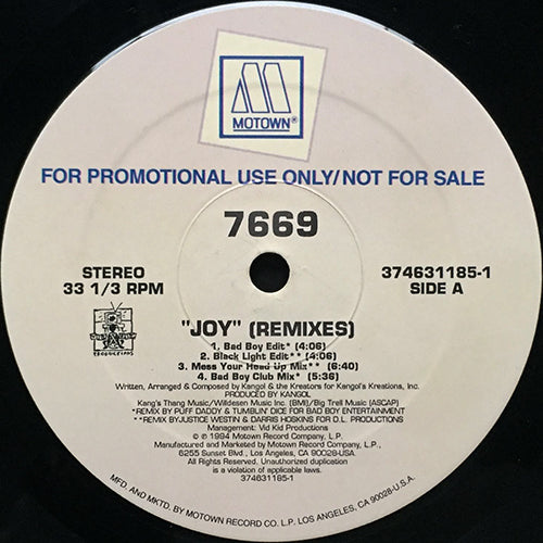 7669 feat. MR. CHEEKS // JOY (REMIX & ORIGINAL) (8VER)