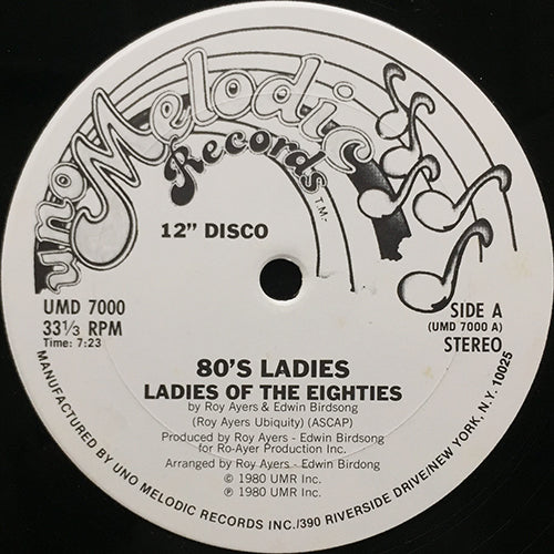 80'S LADIES // LADIES OF EIGHTIES (7:23) / INST (5:04)
