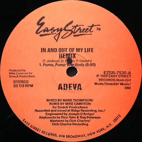 ADEVA // IN AND OUT OF MY LIFE (REMIX) (3VER)