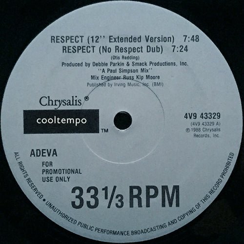ADEVA // RESPECT (5VER)