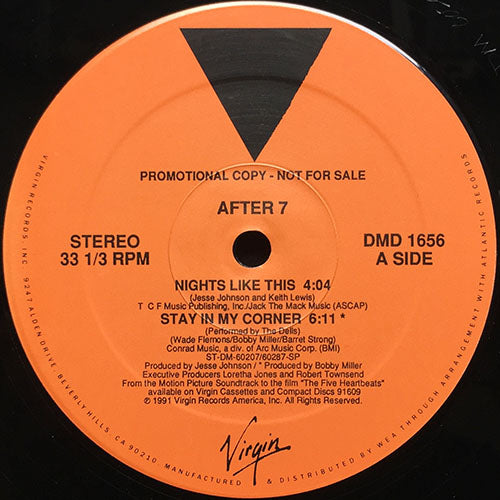 AFTER 7 // NIGHTS LIKE THIS (4:04) / STAY IN MY CORNER (6:11)