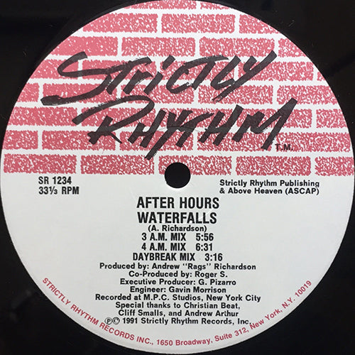 AFTER HOURS // WATERFALLS (3VER) / FEEL IT (3VER)