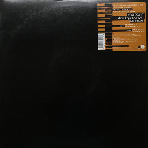 ALICIA KEYS // YOU DON'T KNOW MY NAME (4VER)