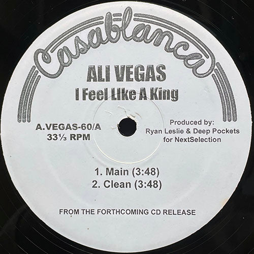 ALI VEGAS // I FEEL LIKE A KING (4VER)