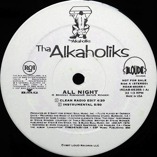 ALKAHOLIKS // ALL NIGHT (4VER) – next records japan