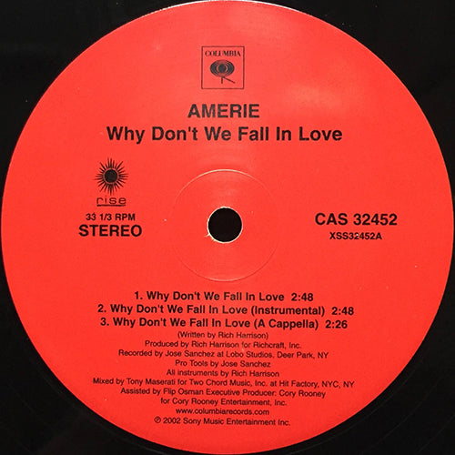AMERIE // WHY DON'T WE FALL IN LOVE (3VER)