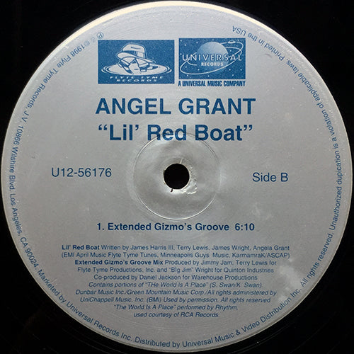 ANGEL GRANT // LIL' RED BOAT (2VER)