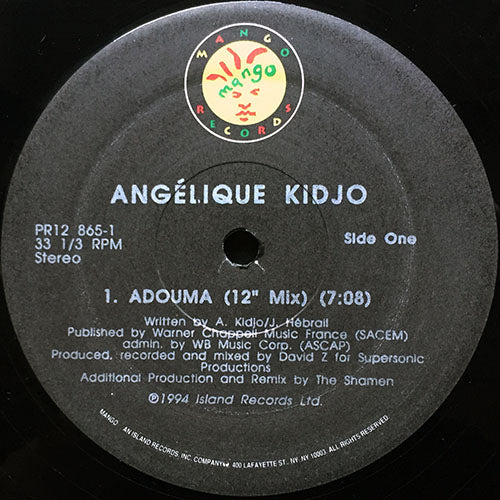 ANGELIQUE KIDJO // ADOUMA (3VER)