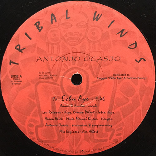 ANTONIO OCASIO // ECHU AYE (3VER)