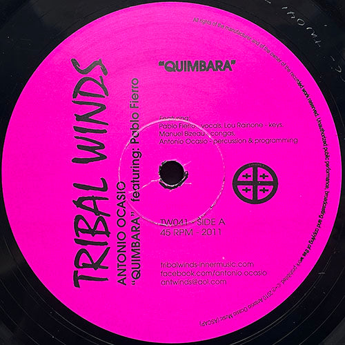 ANTONIO OCASIO feat. PABLO FIERRO & MUSTAFA AKBAR // QUIMBARA / BEEN SO LONG (6:42)