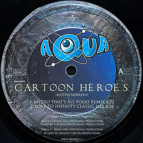 AQUA // CARTOON HEROES (REMIX) (6VER)
