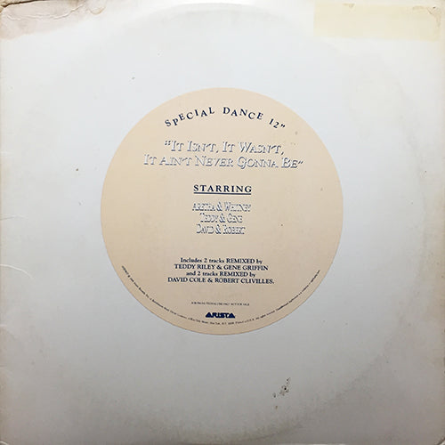 ARETHA FRANKLIN & WHITNEY HOUSTON // IT ISN'T, IT WASN'T, IT AIN'T NEVER GONNA BE (4VER) / THINK (1989)