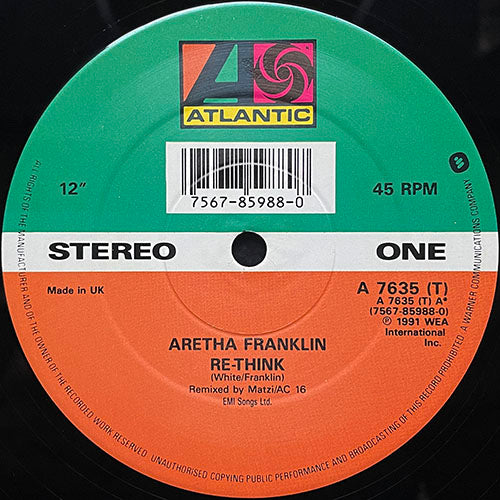 ARETHA FRANKLIN // RE-THINK (3VER)