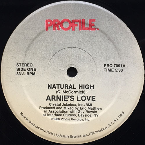 ARNIE'S LOVE // NATURAL HIGH (5:30) / INST (4:27)