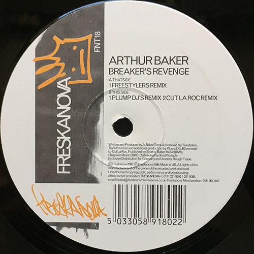 ARTHUR BAKER // BREAKER'S REVENGE (REMIX) (3VER)