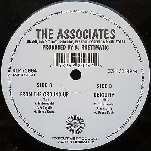 ASSOCIATES // FROM THE GROUND UP (4VER) / UBIQUITY (4VER)