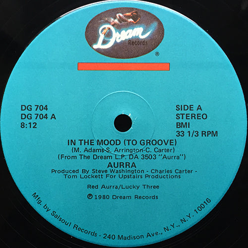 AURRA // IN THE MOOD (TO GROOVE) (8:12) / WHEN I COME HOME (5:22)
