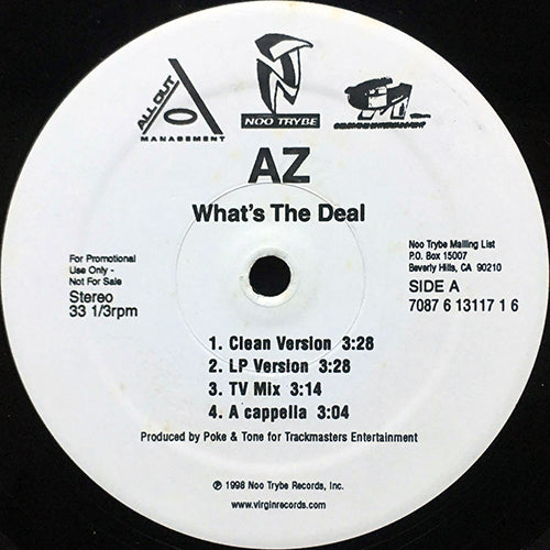 AZ // WHAT'S THE DEAL (4VER) / TRADIN' PLACES (4VER)