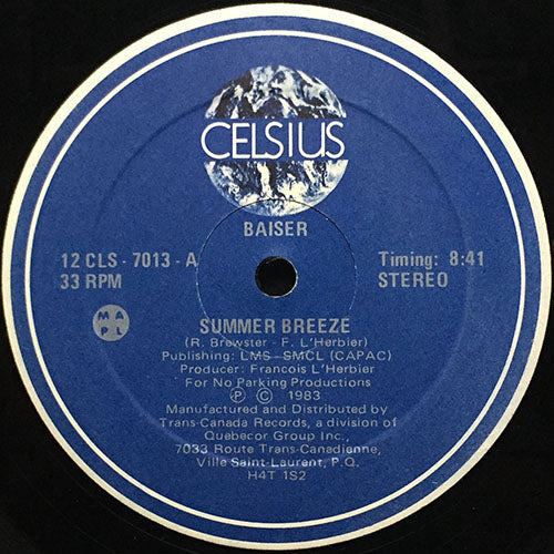 BAISER // SUMMER BREEZE (8:41) / INST (6:57)