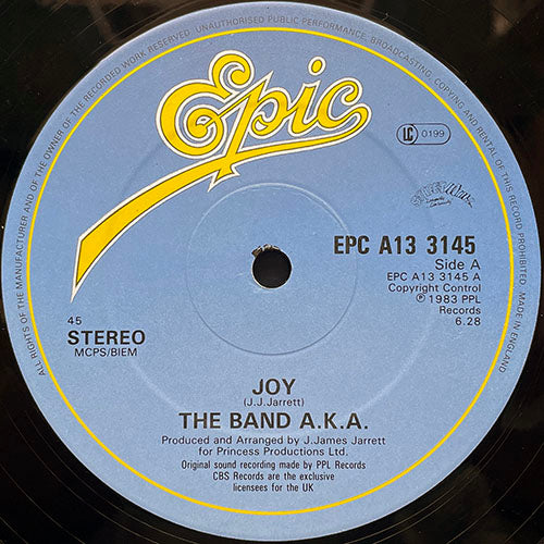 BAND A.K.A. // JOY (6:28) / (INSTRUMENTAL) (4:30) / GRACE (3:28)