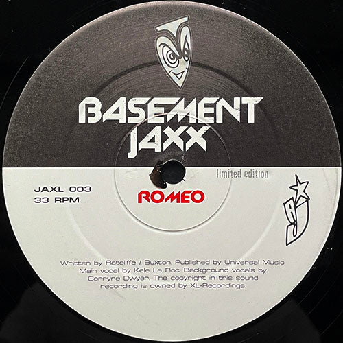 BASEMENT JAXX // ROMEO / WHERE'S YOUR HEAD AT