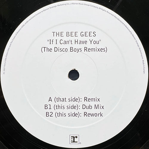 BEE GEES // IF I CAN'T HAVE YOU (DISCO BOYS REMIX) (3VER)