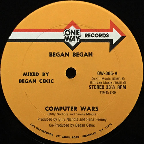 BEGAN BEGAN // COMPUTER WARS (7:00) / (SHORT VERSION) MIX 1 (3:48) / (SHORT VERSION) MIX 2 (4:15)