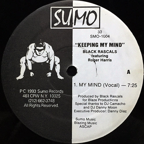 洋楽 Black Rascals - KEEPING MY MIND BLACK RASCALS feat. ROGER HARRIS // KEEPING MY MIND (VOCAL