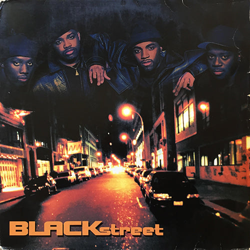 BLACKSTREET // BLACKSTREET (LP) inc. MAKE U WET / BOOTI CALL / GIVIN' YOU ALL MY LOVIN' / BABY BE MINE / U BLOW MY MIND / JOY / BEFORE I LET YOU GO / TONIGHT'S THE NIGHT etc.