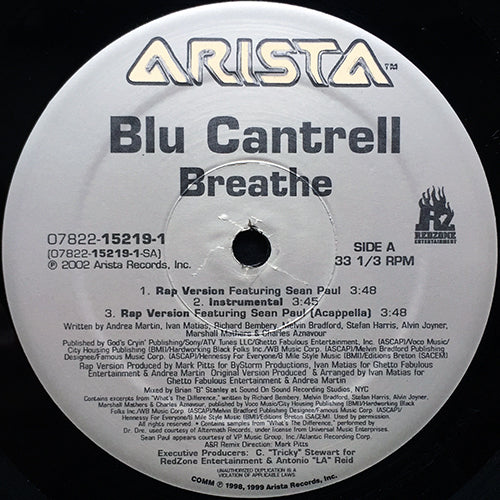 BLU CANTRELL // BREATHE (6VER)