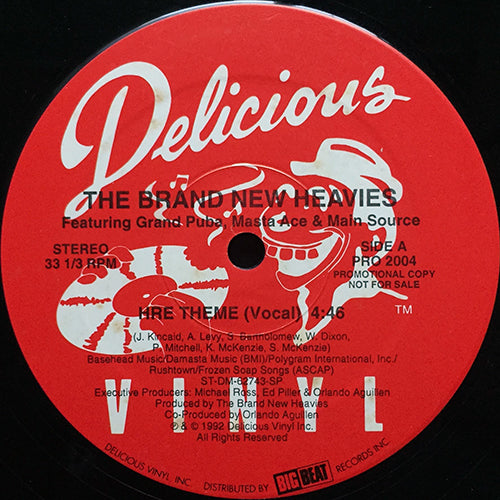 BRAND NEW HEAVIES feat. GRAND PUBA, MASTA ACE & MAIN SOURCE // HRE THEME (VOCAL) / (INST)