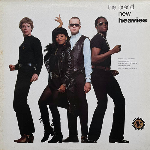 BRAND NEW HEAVIES feat. N'DEA DAVENPORT // BRAND NEW HEAVIES (LP) inc. DREAM COME TRUE / STAY THIS WAY / PEOPLE GET READY / NEVER STOP / PUT THE FUNK BACK IN IT / RIDE IN THE SKY / B.N.H. / GIMMIE ONE OF THOSE / SPHYNX / GOT TO GIVE