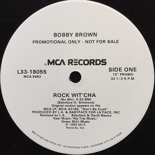 BOBBY BROWN // ROCK WIT'CHA (NU MIX) (4VER)
