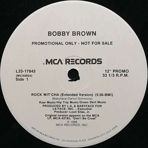 BOBBY BROWN // ROCK WIT'CHA (3VER)