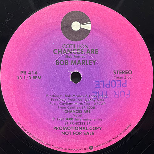 BOB MARLEY // CHANCES ARE (5:03)