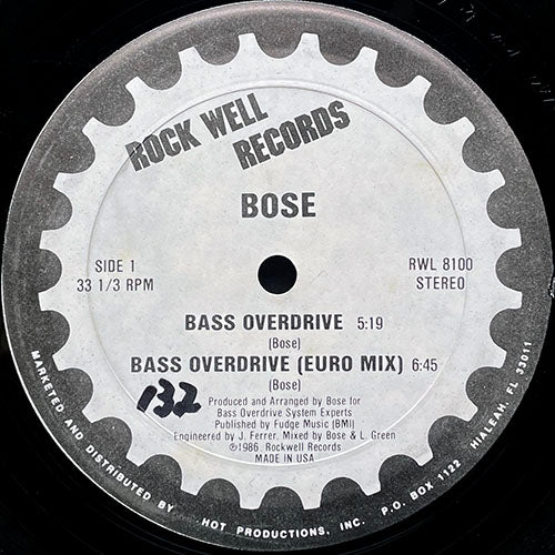 BOSE // BASS OVERDRIVE (4VER)