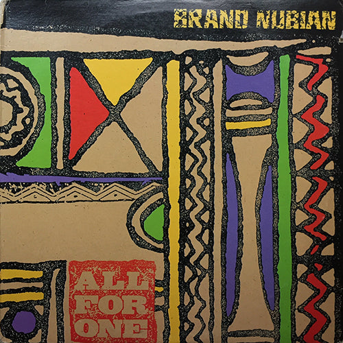 BRAND NUBIAN // ALL FOR ONE (3VER) / CONCERTO IN X MINOR (3VER)