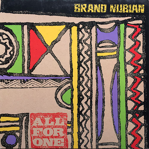 BRAND NUBIAN // ALL FOR ONE (3VER) / CONCERTO IN X MINOR (3VER)