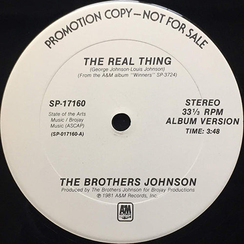 BROTHERS JOHNSON // THE REAL THING (3:48)