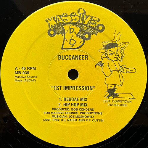 BUCCANEER / BURRO BANTON // 1ST IMPRESSION (2VER) / WARN DEM (2VER)