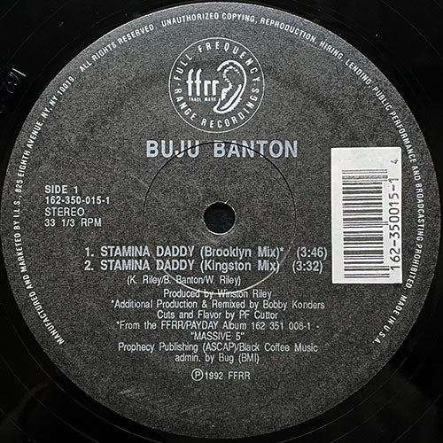 BUJU BANTON // STAMINA DADDY (5VER)