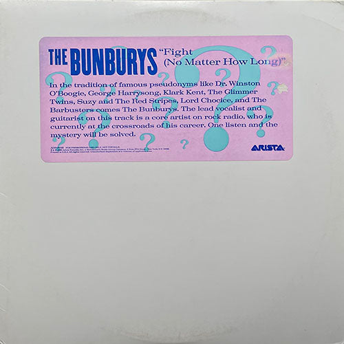 BUNBURYS // FIGHT (NO MATTER HOW LONG) (4:39)