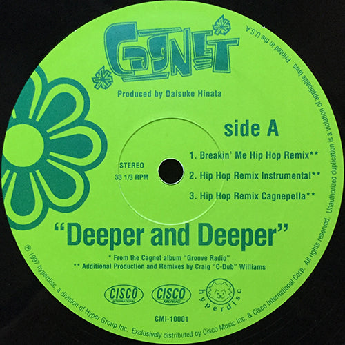 CAGNET // DEEPER AND DEEPER (5VER)