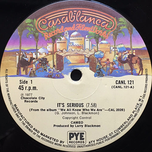 CAMEO // IT'S SERIOUS (7:58) / INFLATION (4:45)