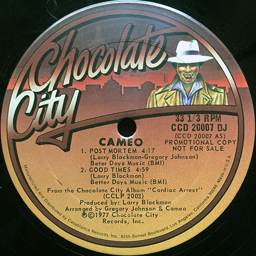 CAMEO // POST MORTEM (4:17) / GOOD TIMES (4:59)