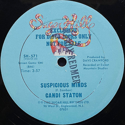 CANDI STATON // SUSPICIOUS MINDS (3:57) / LOVE AND BE FREE (6:30)
